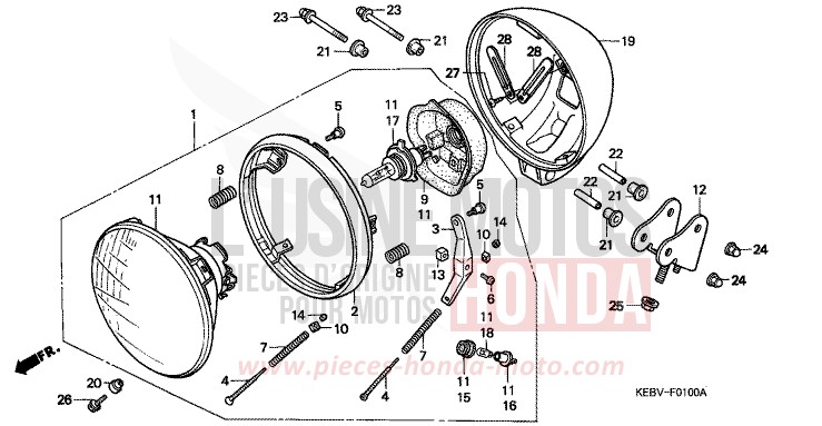 PROJECTEUR de CA125 REBEL GRAIN GOLD METALLIC (Y159) 1999